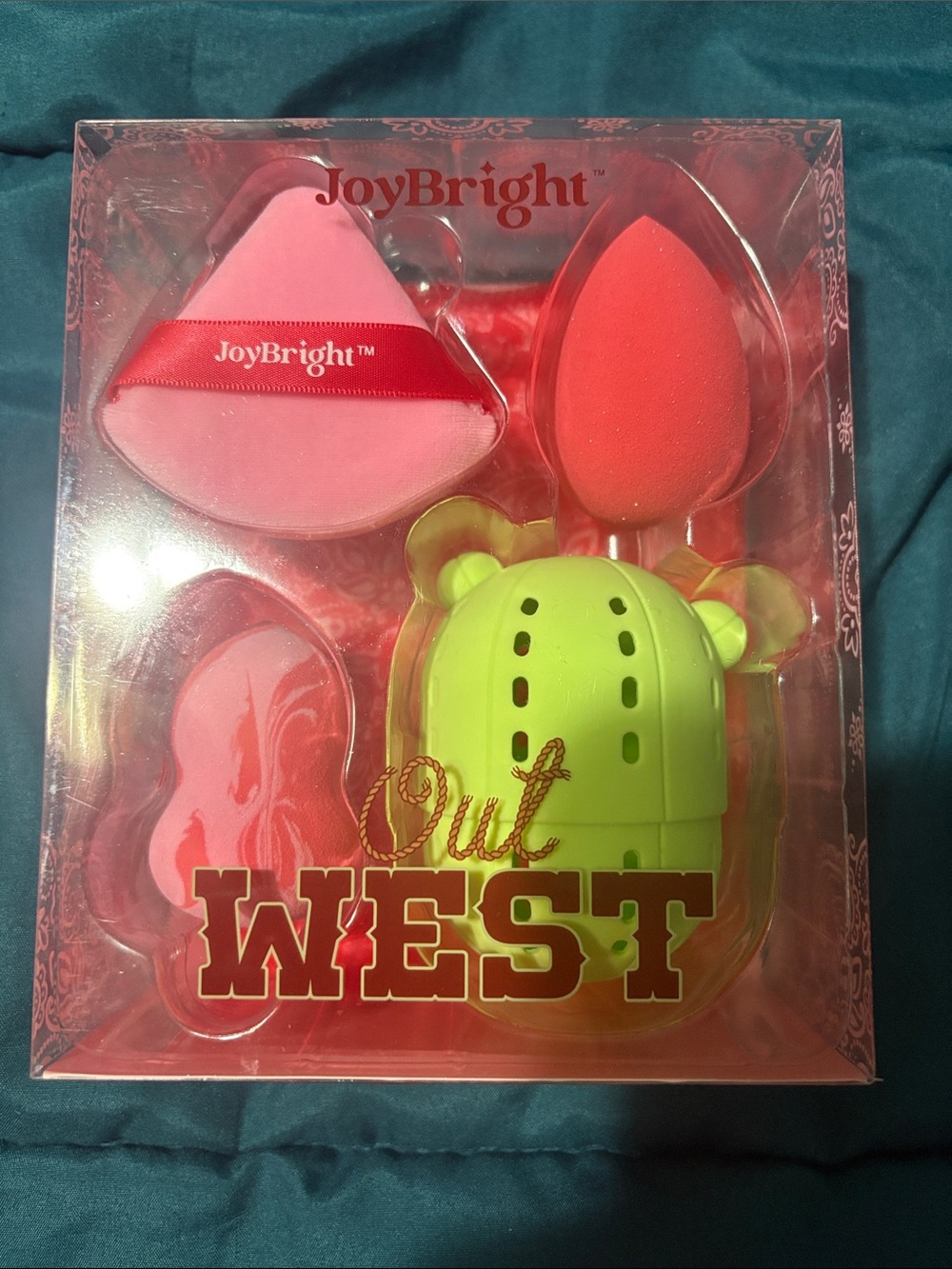 Ulta - JoyBright Out West Makeup Sponge and Puff Set